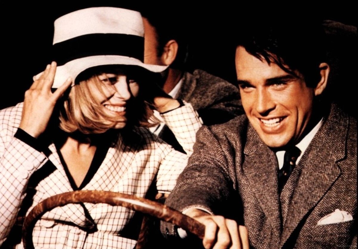 Кадр из фильма "Бонни и Клайд" (1967 г.)