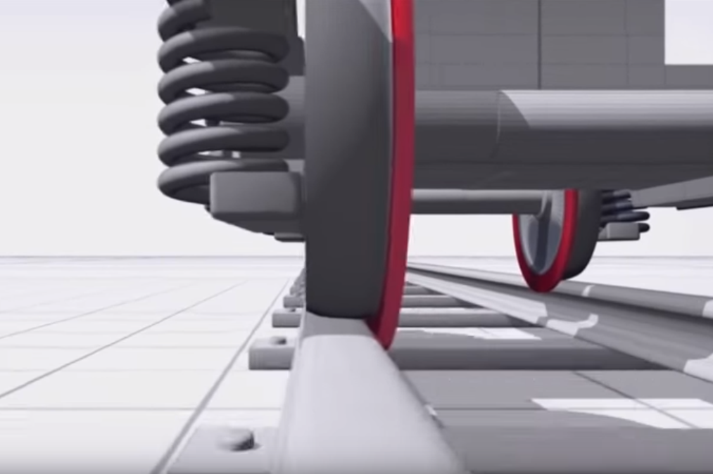 Гребень железнодорожных колес