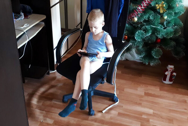 Молодые годы. Правда, у меня тогда планшета не было)