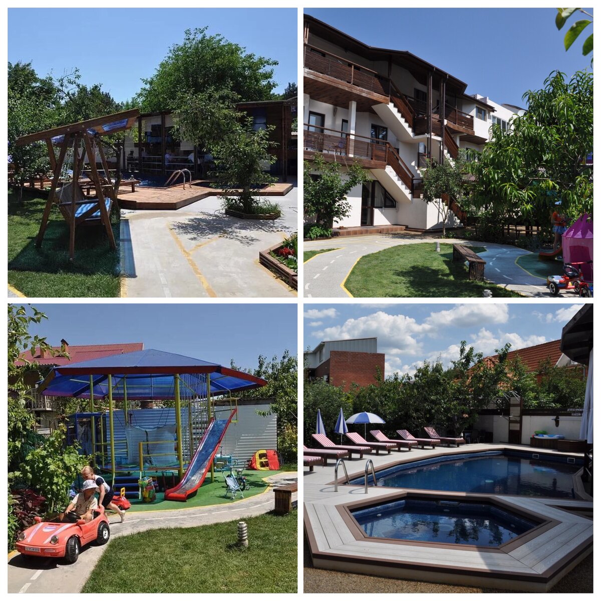 Если вы семья с детьми и задумываетесь об отдыхе в Геленджике, без сомнения могу вам порекомендовать миниотель "Седьмое небо". Три года с перерывами мы отдыхали в этом отеле и ни разу не пожалели. Небольшая зеленая территория, где есть все доя детей и взрослых: 2 бассейна с подогреваемый водой, детская игровая площадка, тенистые беседки, кафе, прудик с рыбками. Но самое важное это семейная уютная обстановка и отношение хозяев этого отеля к своим гостям, как к родным людям. Номеров в отеле всего 10, шумные, пьяные компании, кутящие до 3 ночи не принимаются, закрытая территория от которой вы получаете ключ и можете приходить и уходить когда вам нужно, номера есть с кухне и без, до моря 15 минут ходьбы, до рынка 10 минут, есть стоянка доя автомобилей. Мы передвигались по Геленджику на такси поездки от 60 до 120 р. Обязательно прогуляйтесь вечером по набережной: в сторону толстого мыса, громкая часть с развлечениями, кафе и музыкой, в сторону тонкого мыса, сосновая тенистая аллея для тихих прогулок, с кучей фонтанов, красивых арт объектов и живой музыкой. Обязательно загляните в кафе ВИНиГРЕТ на второй этаж и вам и детям понравиться и обстановка и кухня. Купались мы на пляжах Сады морей (толстый мыс) и пляже напротив  отеля Компас (новый хорошо оборудованный песчаный пляж). После моря завтракали в столовой Оливье (вкусная домашняя еда). Спасибо Седьмое небо, надеемся вернуться к вам вновь! 