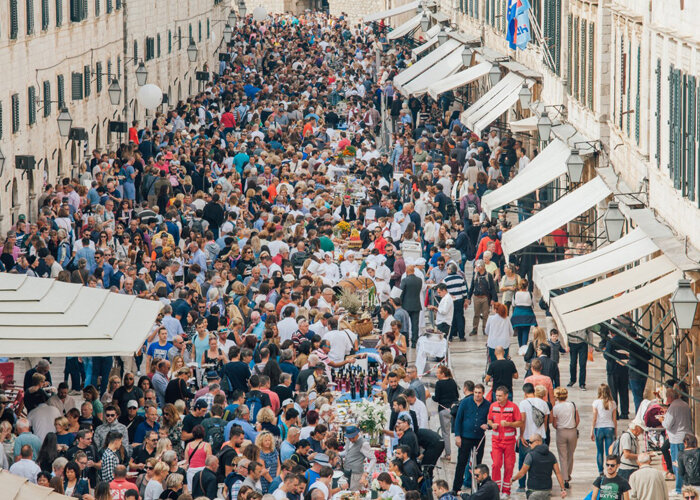 Фестиваль хорошей еды, Дубровник, Хорватия
