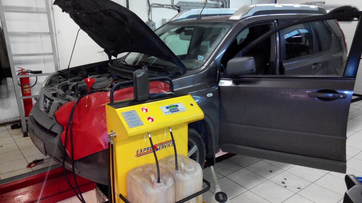 Аппаратная замена масла в АКПП. Источник: Яндекс-картинки.