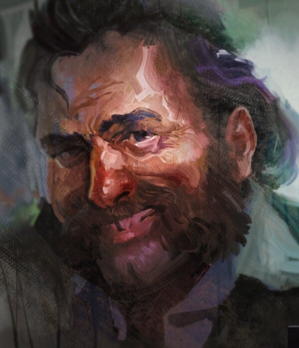 Главный герой - полицейский, ведущий дело об убийстве