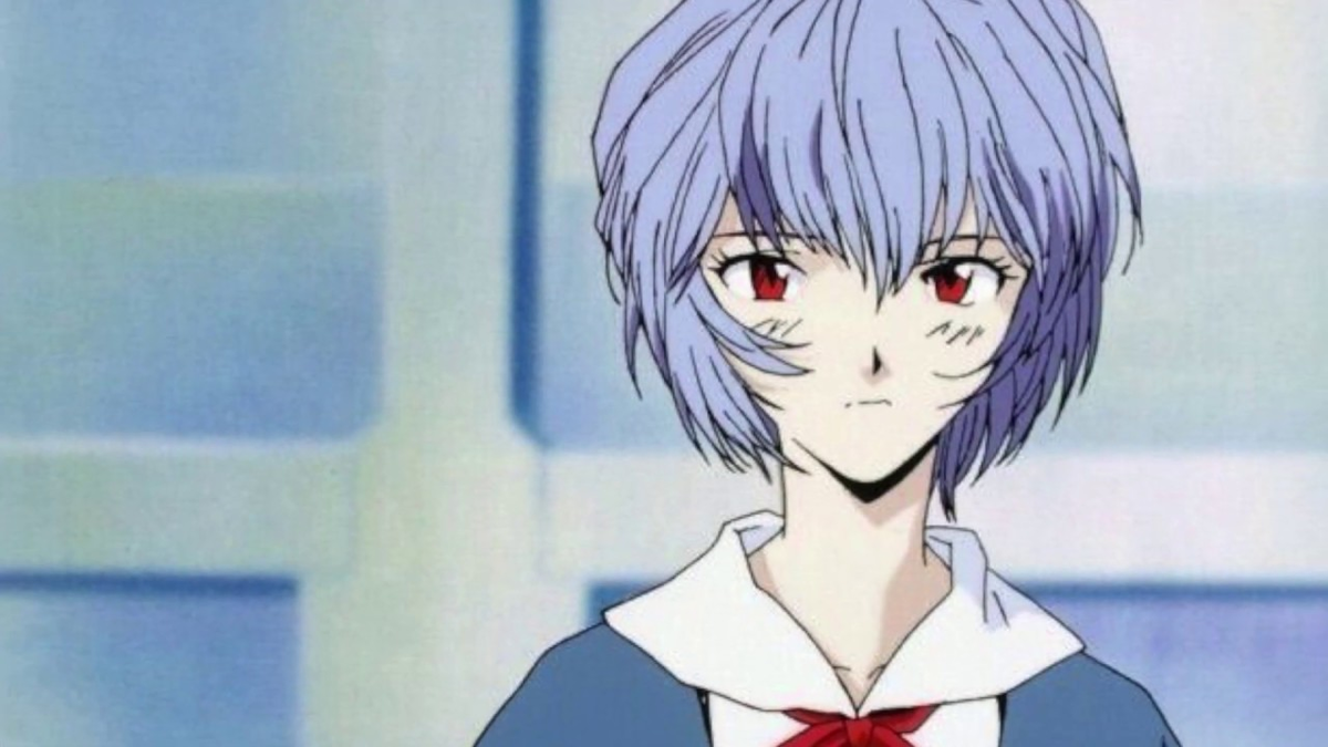 Аянами Рей, кадр из Neon Genesis Evangelion 1995 г.