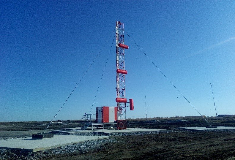 Глиссадный радиомаяк с МКп-090°