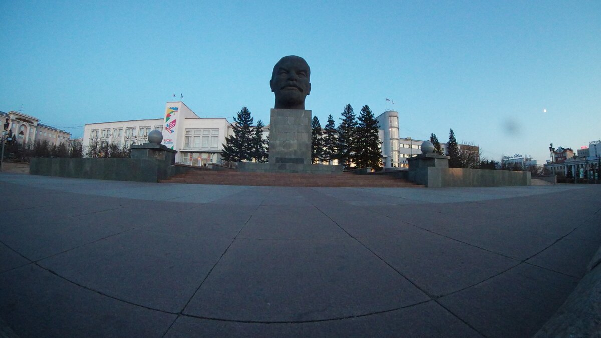 г.Улан-Удэ, площадь Советов.