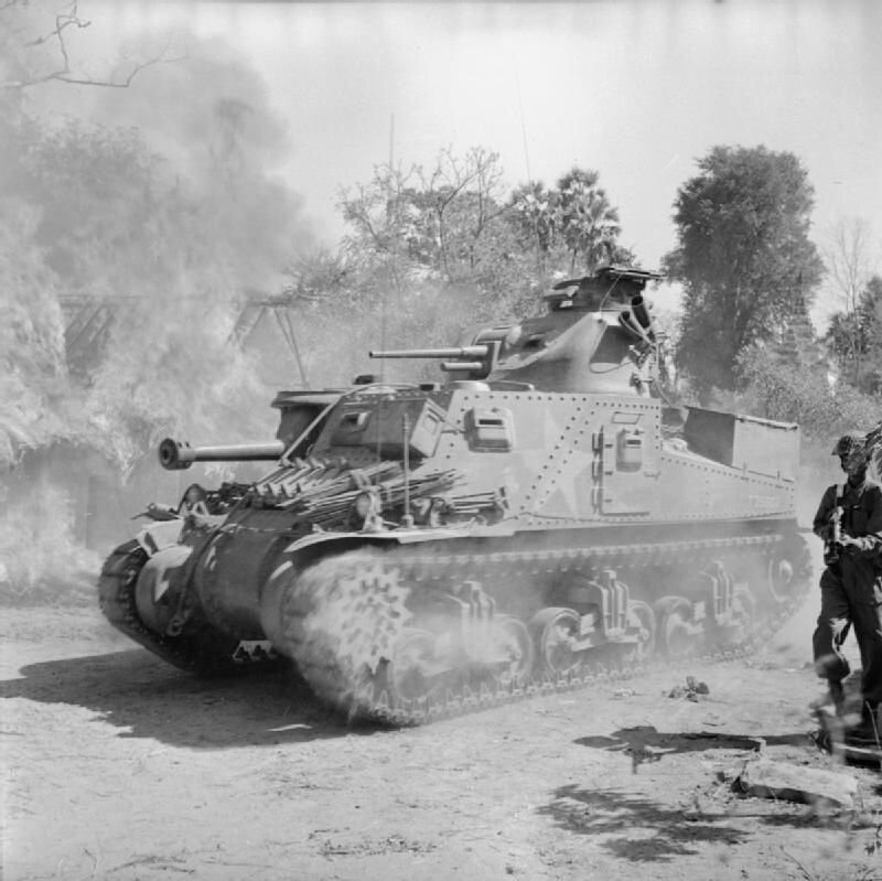 M3 Lee в Бирме