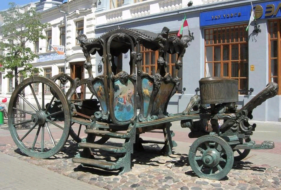 Памятник карете Екатерины II