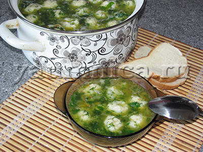 Суп с мясными клецками - рецепт с фотографиями - Patee. Рецепты