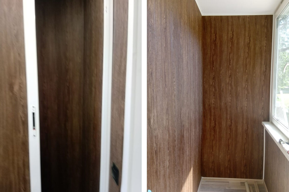 ОТДЕЛКА БАЛКОНА ПОД ДЕРЕВО. ФИЛИАЛ ДАЧИ В КВАРТИРЕ.