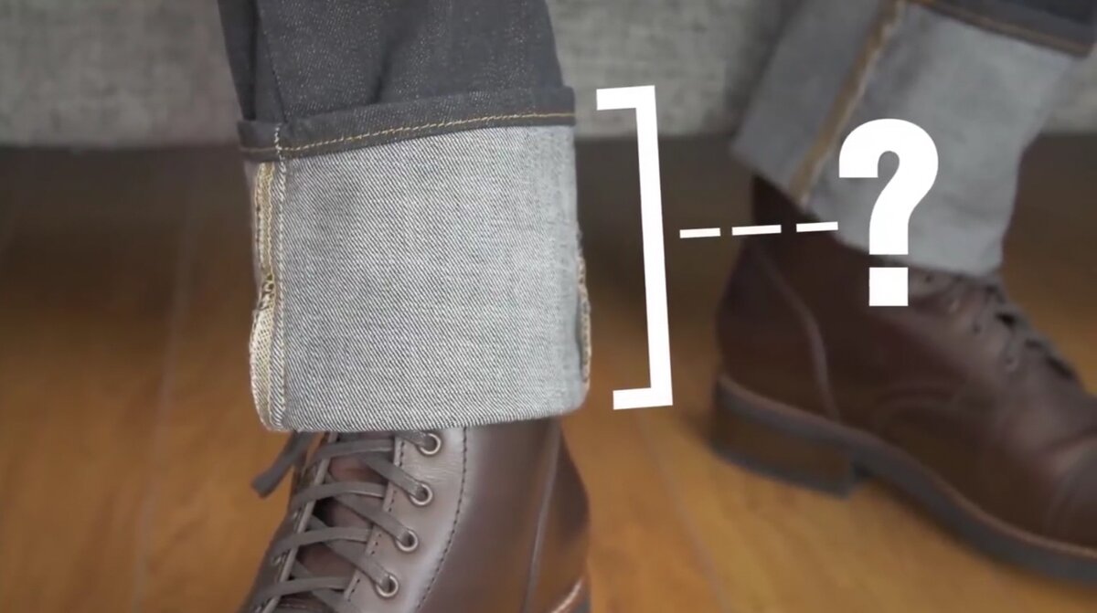 Как подвернуть джинсы. 5 видов подворота | Мужской журнал | Дзен