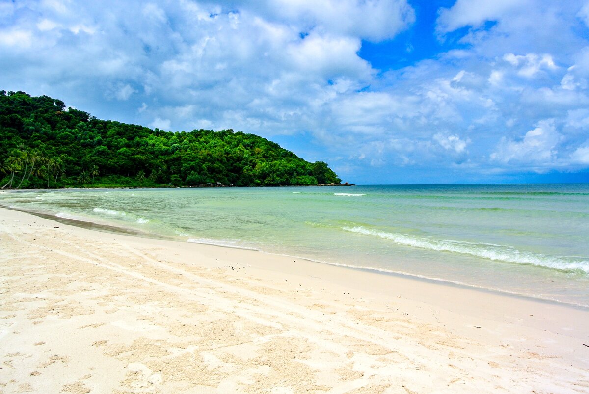 Пляж Бай Сао, о.Фукуок, Вьетнам