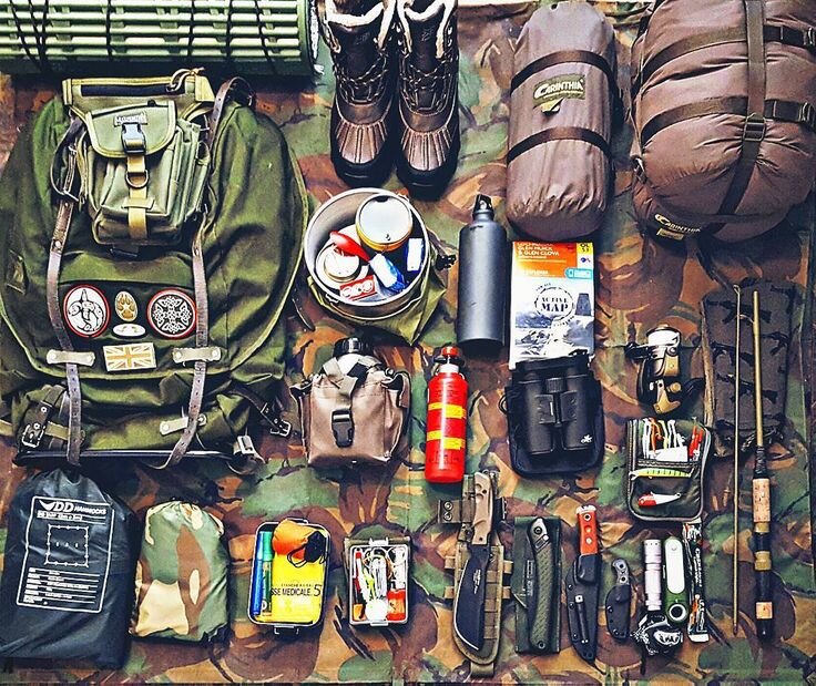 Пример набора для выживания при апокалипсисе)). Иллюстрация с hendmeid24.ru