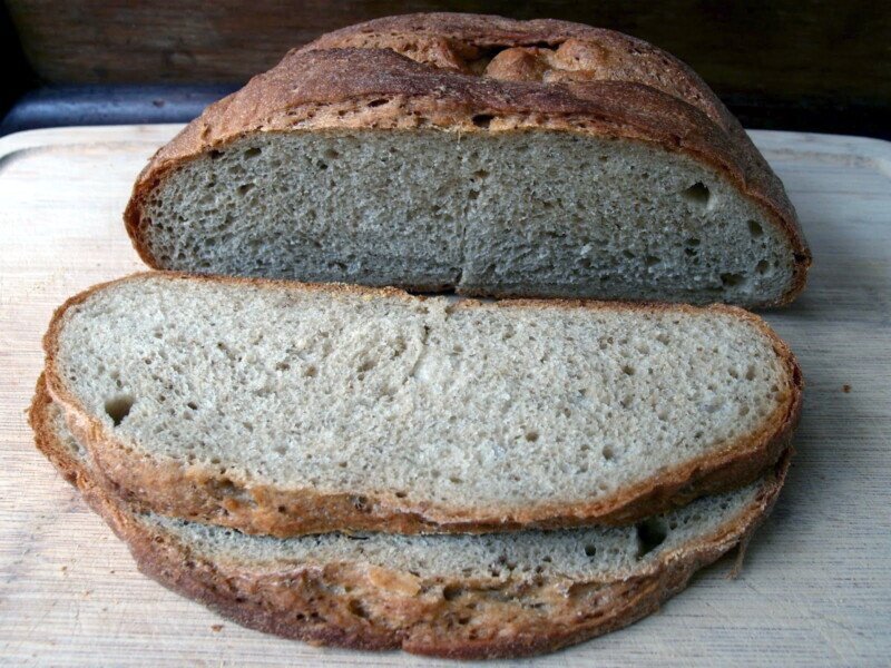 Домашний бездрожжевой хлеб в духовке - простой рецепт с фото - sapsanmsk.ru
