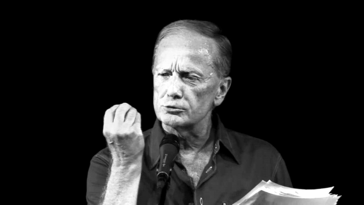 Михаил Задорнов. Фото с концерта.