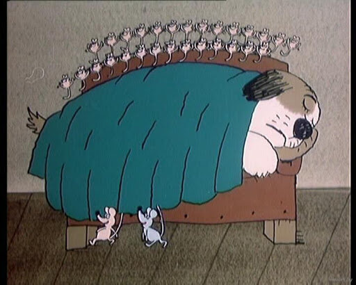 Довольные мыши