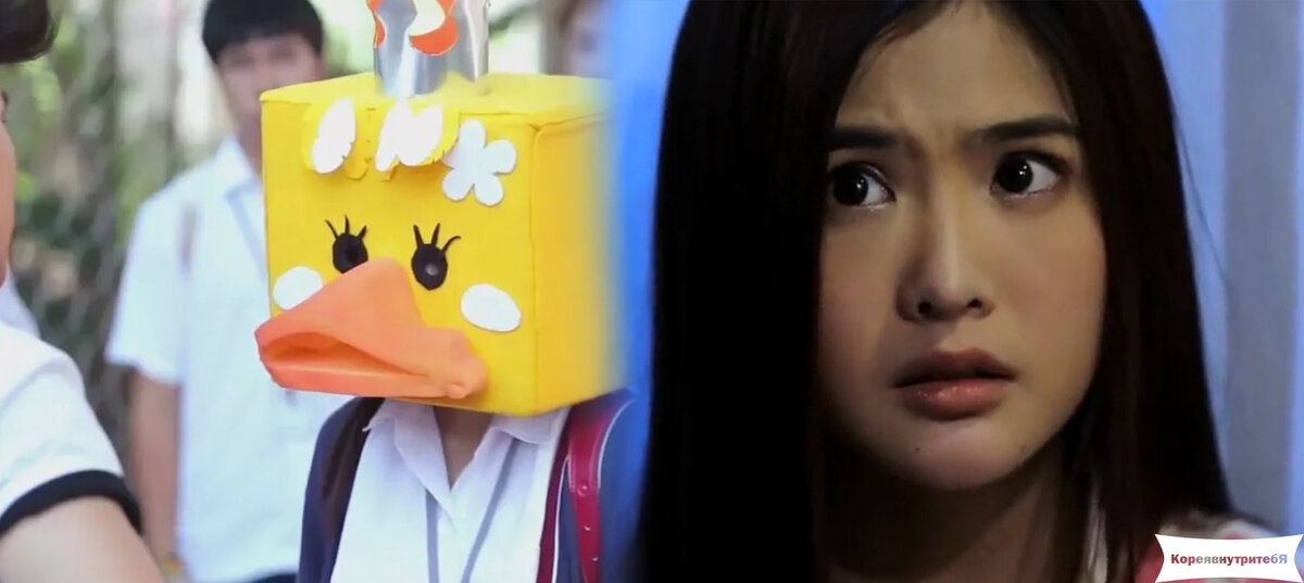 Кадры из дорамы "Гадкий утенок - Запрет". Актриса - Май Лапасалан Тжираветсунтонкун