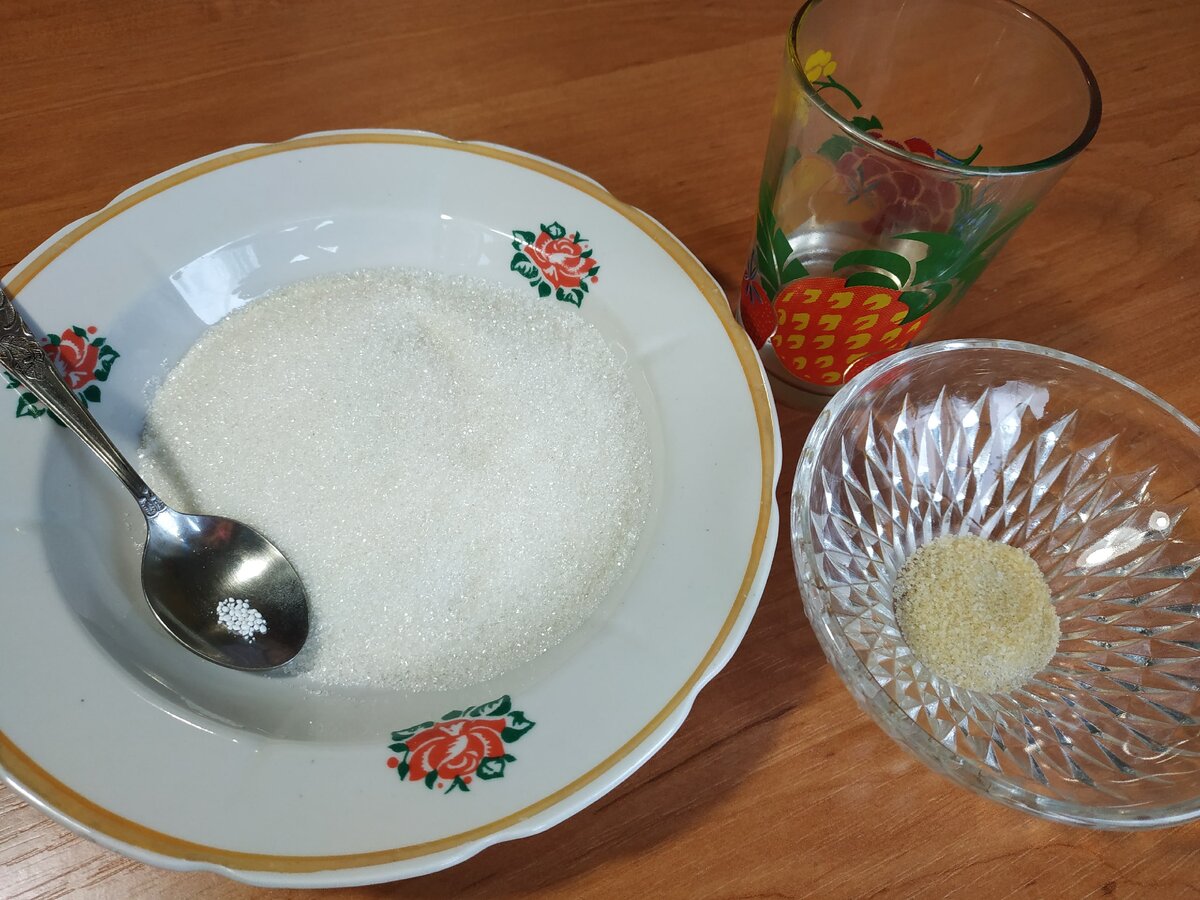 Составляющие глазури