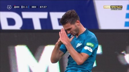 Динамо — Зенит. 0:2. Магомед Оздоев