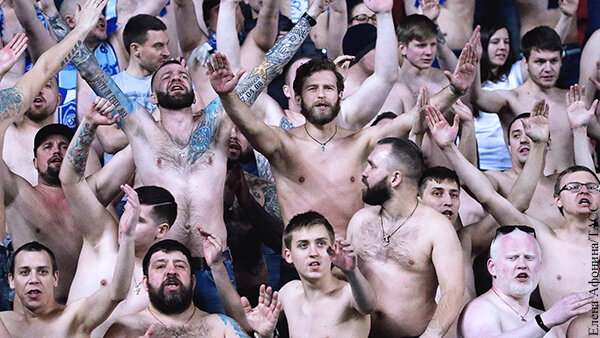 Футбольные хулиганы Зенита
