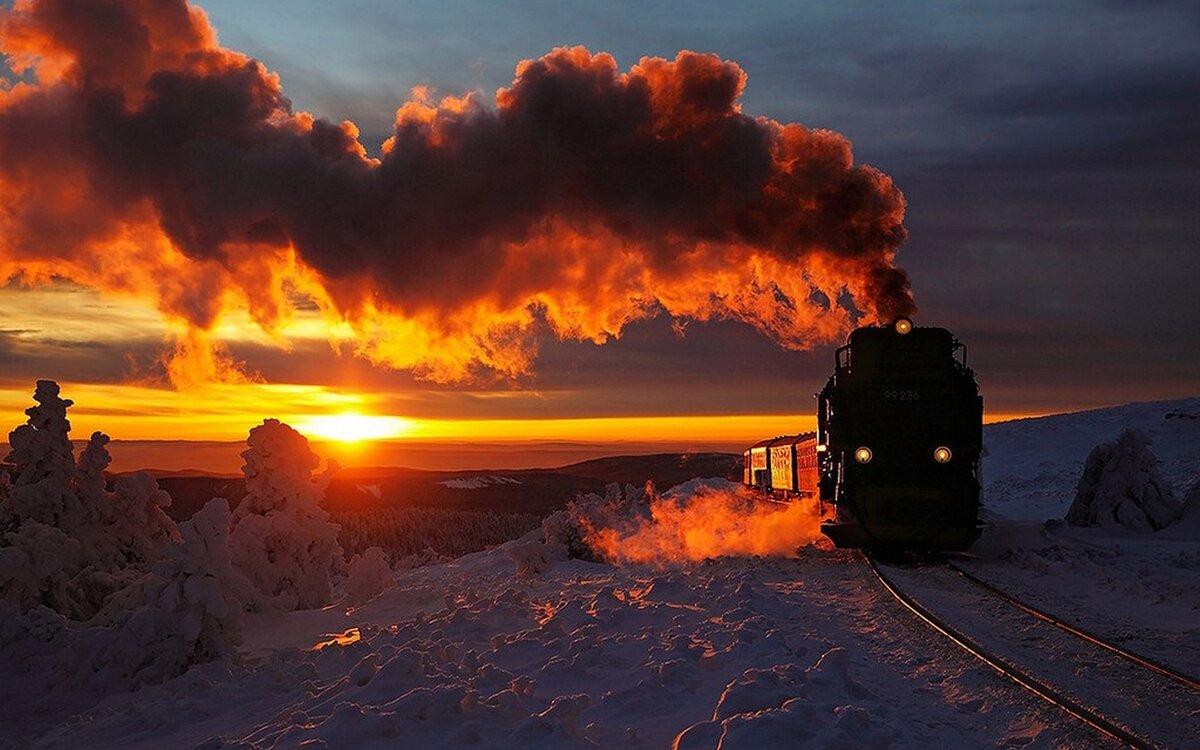 Поезд уходит в полдень...