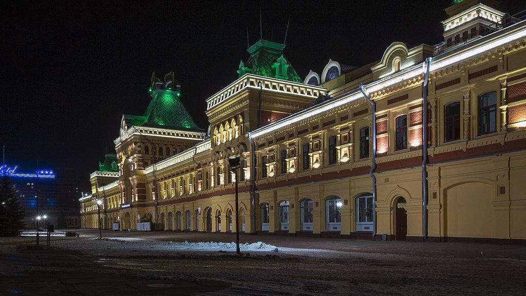 Главный ярмарочный дом. Автор: Алексей Трефилов - собственная работа, CC BY-SA 4.0, https://commons.wikimedia.org/w/index.php?curid=74789206