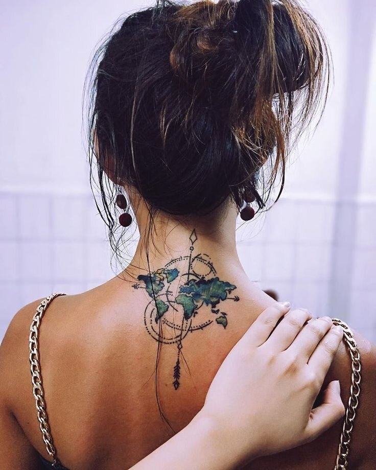 Места нанесения тату - где на теле сделать татуировку?