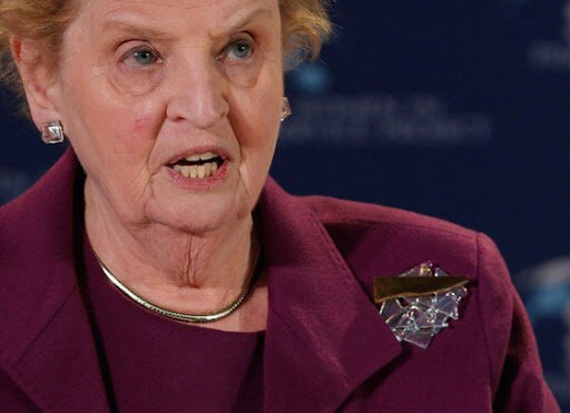 Совпадение? Не думаю... Олбрайт негодует.