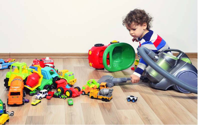 Придумайте игру и уборка начнет радовать