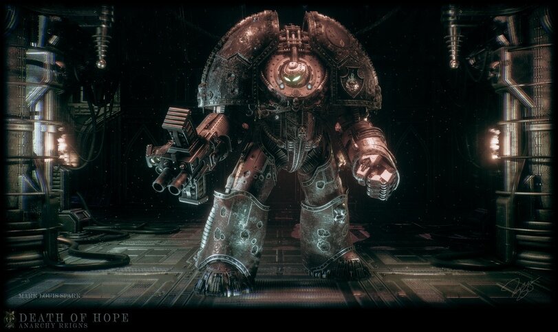 Один из ранних комплектов брони ("Death of Hope")