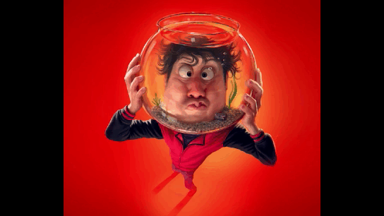 Гиф 21 художник Тиаго Хойсель  