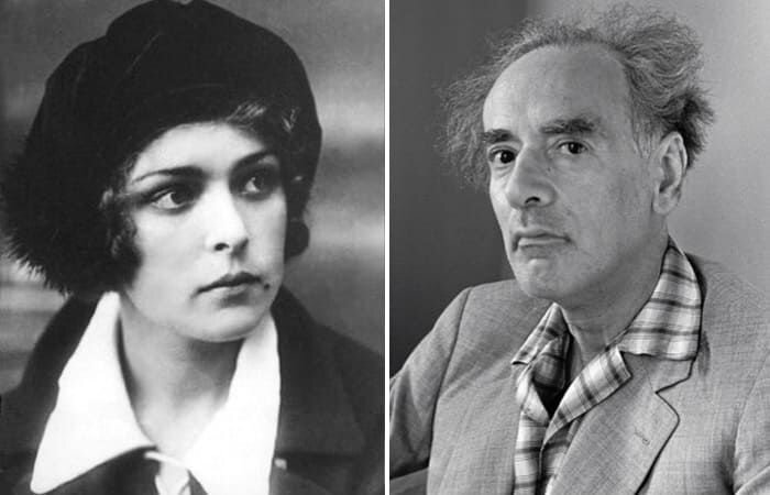 Лев Ландау и его жена Кора