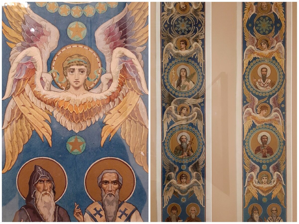 Высший ангельский чин. Херувимы Васнецов Серафимы роспись. Икона Архангелы ангелы Серафимы херувимы.