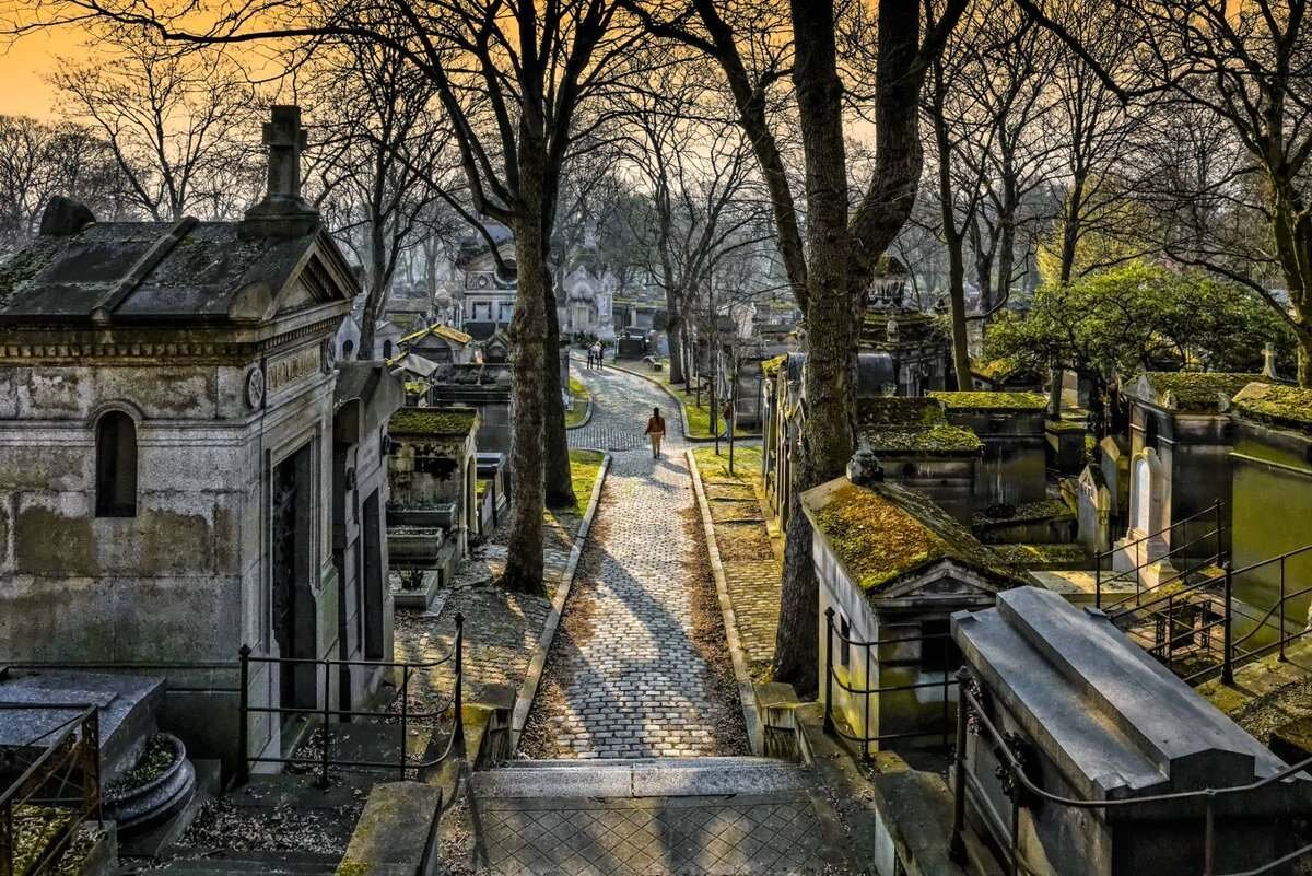 Кладбище пер-Лашез (Père Lachaise), Франция, Париж