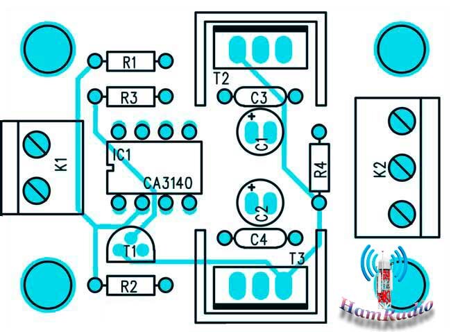 Расположение компонентов
