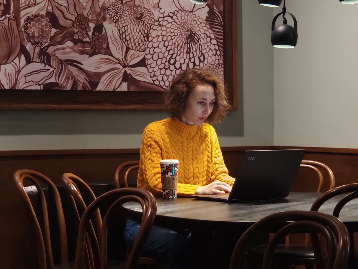 Моё любимое рабочее место – уютная кофейня