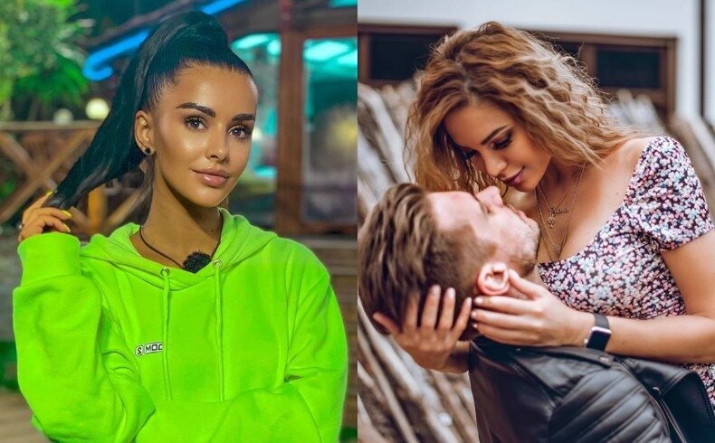 Кристина Бухынбалтэ, Женя Ромашов и Юля Белая 
Фото: «Инстаграм», архив Dom2Life.ru