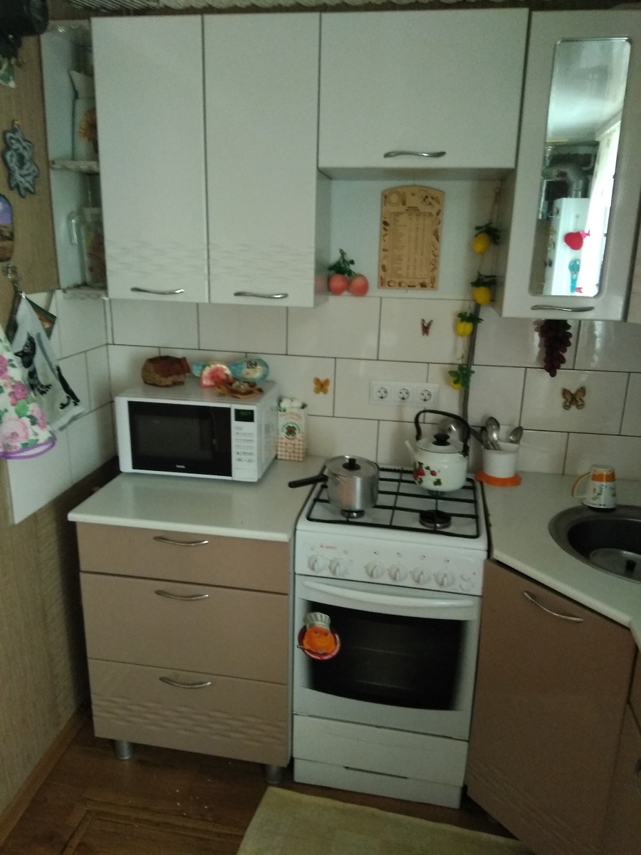 Ремонт на кухне.