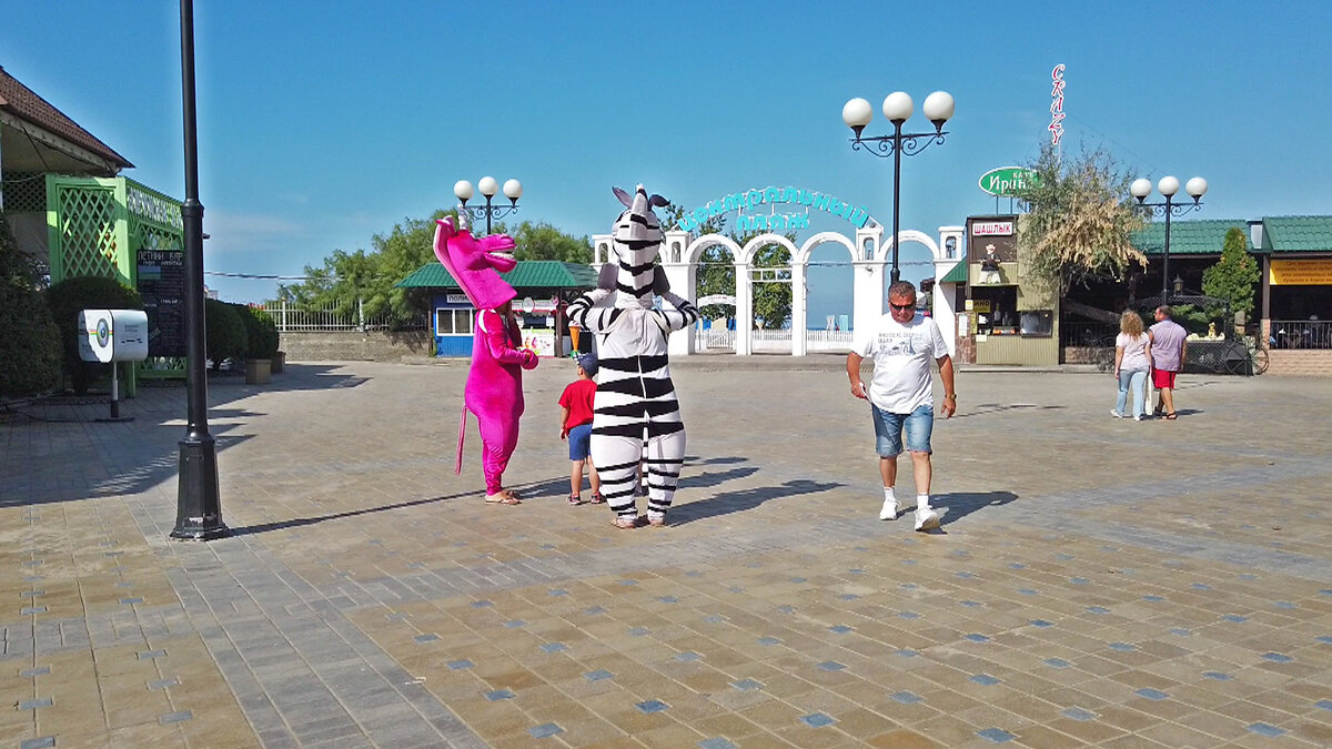 В Анапе по летнему теплая погода