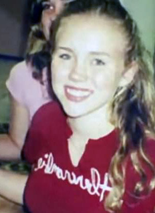 Кара Чемберлен в 15 лет