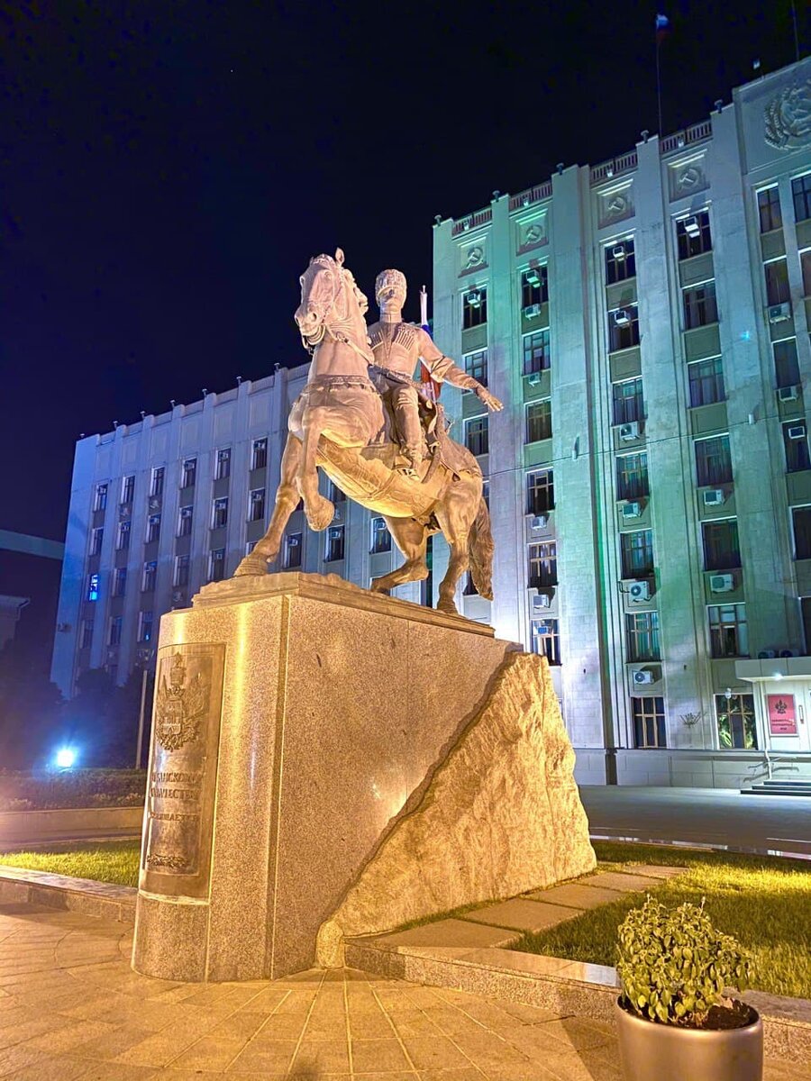 Памятник "Казакам – основателям земли Кубанской"