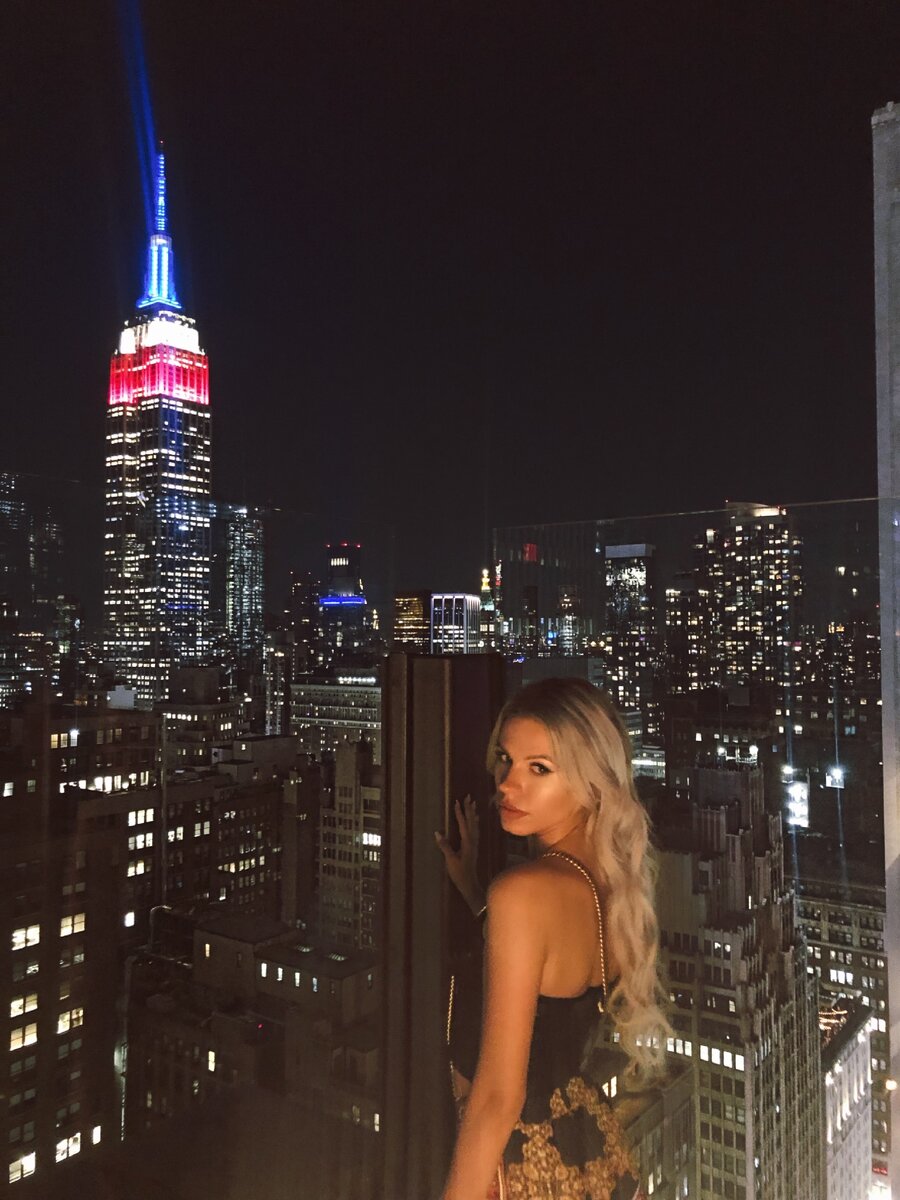 Я на крыше в Нью-Йорке