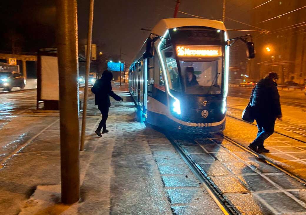 Гололед в москве