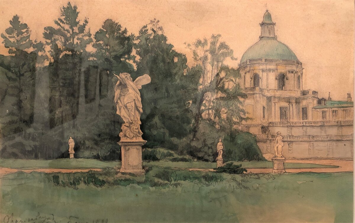 Александр Бенуа. Ораниенбаум