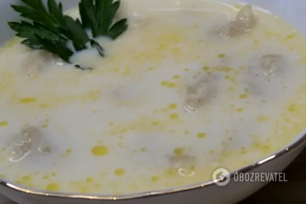 Готовый суп