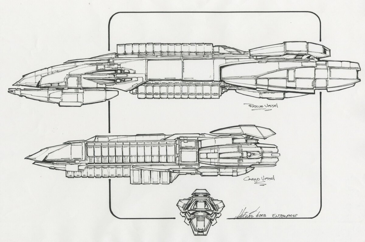 Космический корабль Нормандия sr3 чертеж