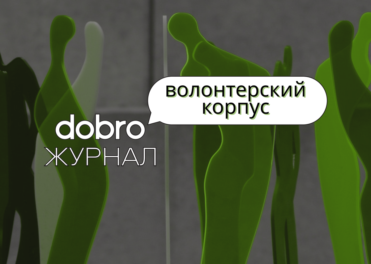 Группы волонтеров в рамках проекта