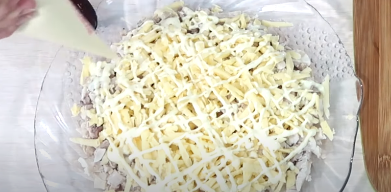 Делаем майонезную сетку