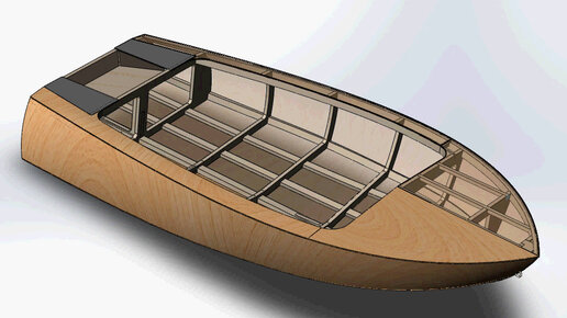 Постройка легкой лодки из фанеры своими руками