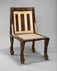 Древнеегипетский стул. Черное дерево с инкрустацией. 1450 г. до н. э.